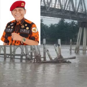 Ketua MPW PP Jambi Adri Minta Polda Jambi Serius Usut Peristiwa Tongkang Tabrak Jembatan Tembesi