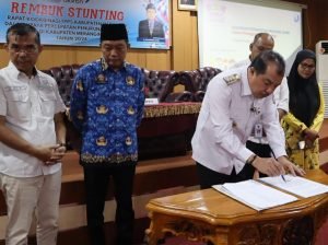 Komitmen Percepatan Penurunan Stunting 2024, Pj Bupati Merangin Buka Rakor Rembuk Stunting