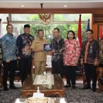 KPPU menemui Menteri Dalam Negeri Mendagri Jenderal (Purn) Tito Karnavian di kantor Kemendagri di Jakarta.(Ist)