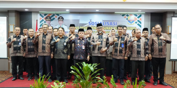 Gubernur Jambi Buka Sosialisasi Penyusunan Grand Design Pembangunan Kependudukan 5 Pilar