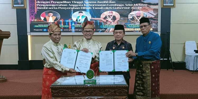Al Haris Mendukung Sinergi Lembaga Adat Melayu dan Pengadilan Tinggi Agama Jambi Guna Kurangi Angka Perceraian