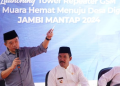 Gubernur Jambi Launching Repeater GSM di Desa Muaro Hemat