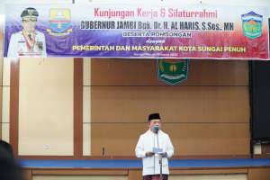 Gubernur Jambi Laksanakan Kunker dan Silahturahmi Sekaligus Buka Puasa Bersama Masyarakat dan Teken MoU