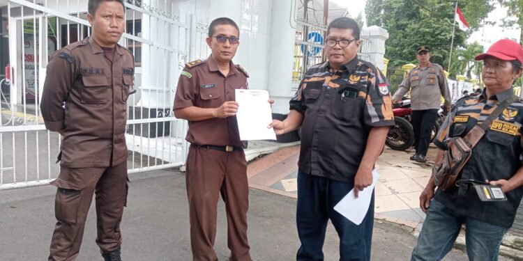 Berantas Korupsi, Pekat IB Sambangi Kejati Jambi Terkait Dugaan Korupsi Proyek Parkir RSUD Raden Mattaher