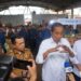 Kunjungi Pasar Rakyat dan Gudang Bulog, Presiden Jokowi Disambut Meriah Warga Merangin