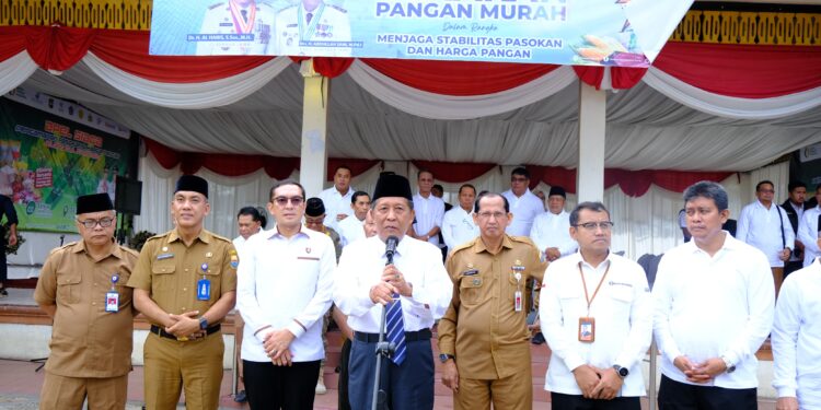 Jelang Idul Fitri 2024, Wagub Sani Ikuti Apel Siaga Pengamanan Pasokan dan Harga Pangan