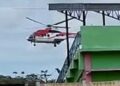 Hujan, Tak Surutkan Jokowi Tiba di Merangin