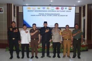 Rakor Ops Ketupat Polres Muarojambi: 5 Pospam Serta 282 Lokasi Sasaran Pengamanan