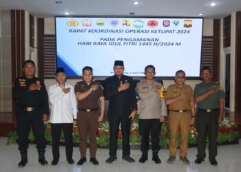 Rakor Ops Ketupat Polres Muarojambi: 5 Pospam Serta 282 Lokasi Sasaran Pengamanan
