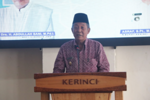 Wagub Sani: Semoga Halal Bihalal Ini Dapat Jaga Kekeluargaan Antara Pemkab Kerinci dan Pemprov Jambi