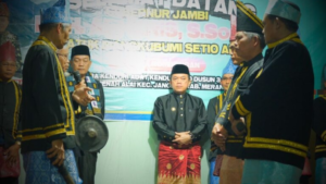 Al Haris Dianugerahkan Gelar Depati Payung Oleh Masyarakat Adat Dusun Tigo Serampas di Renah Alai