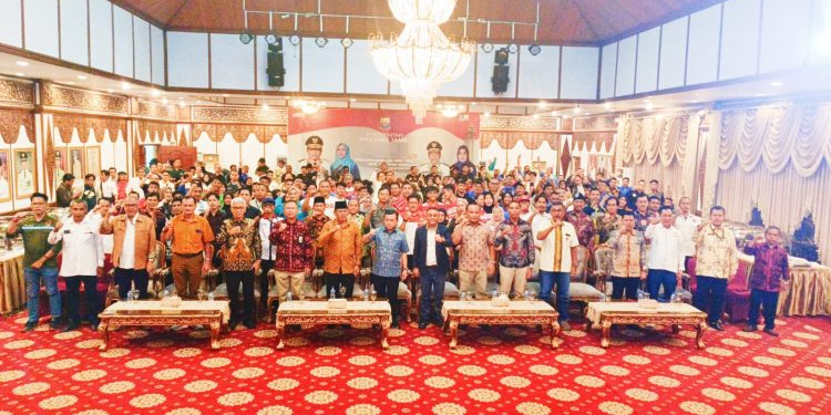 Al Haris Resmikan Peluncuran Pelatda PON XXI Sumut dan Aceh di Rumah Dinas Gubernur Jambi