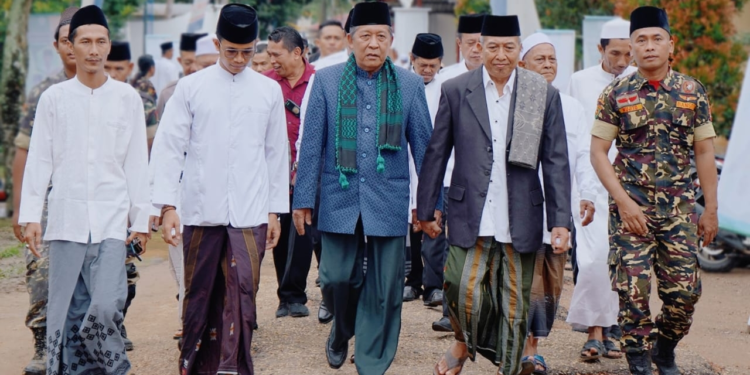 Abdllah Sani Hadiri Haflah Akhirussanah Khotmil Qur’an Bil Ghoib dan Alfiyah Ibnu Malik di Ponpes Irsyadul ‘Ibad