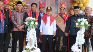 Al Haris Resmikan Gereja Batak Karo Protestan di Gedung Gereja GBKP Kota Baru