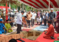 Al Haris Letakkan Tiang Pancang Mega Proyek di Pembangunan Museum KCBN Muarojambi