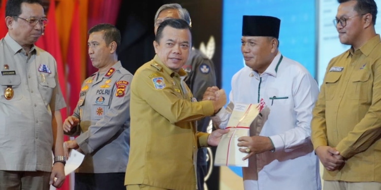 Gubernur Jambi Launching Sertifikat Elektronik 4 Kantor Layanan Pertanahan Daerah