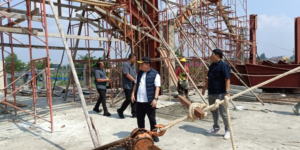 Al Haris Lakukan Sidak Proyek Pembangunan Islamic Center