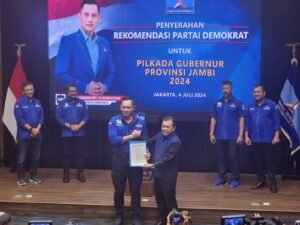 Demokrat Sah Beri Rekomendasi kepada Al Haris-Abdullah Sani untuk Pilgub Jambi 2024