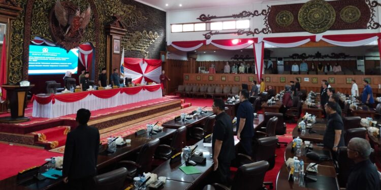 DPRD Provinsi Jambi Gelar Paripurna Bahas Pertanggungjawaban APBD 2023 dan Ranperda Inisiatif