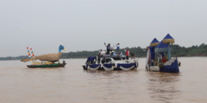 Gubernur Jambi Apresiasi Kepada Semua yang Terlibat Dalam Ajang Parade Perahu Hias
