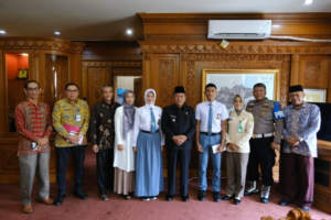 Wagub Sani Terima Dua Calon Paskibraka di IKN Tingkat Pusat Utusan Jambi