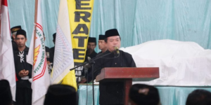 Al Haris Hadiri Pengesahan Warga Baru Tingkat I PSHT Cabang Tanjungjabung Timur