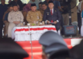 Gubernur Jambi Hadiri Pengukuhan dan Penyerahan SK Perpanjangan Masa Jabatan Kepala Desa dan BPD Sarolangun