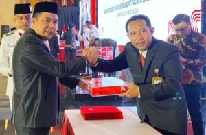 Pj Bupati Merangin Terima Duplikat Bendera Pusaka dari BPIP