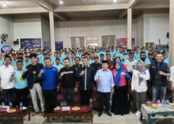 Al Haris Bersama Mashuri Hadiri Silahturahmi Akbar Teknisi Ponsel Se-Sumatera di Kabupaten Bungo