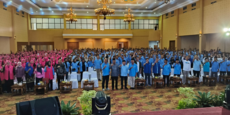 Al Haris Melantik 1.200 Tim Pemenangan Haris-Sani Untuk Wilayah Kabupaten Muarojambi