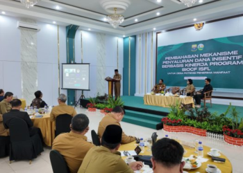 Wagub Sani Buka Pembahasan Penyaluran Dana Insentif Berbasis Kinerja Program BIOCF ISFL Untuk Desa Potensi Penerima Manfaat