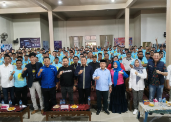 Al Haris Bersama Mashuri Hadiri Silahturahmi Akbar Teknisi Ponsel Se-Sumatera di Kabupaten Bungo