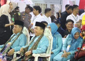 Ratu Munawaroh Dampingi Haris – Sani Cabut Nomor Urut Pilgub Jambi 2024