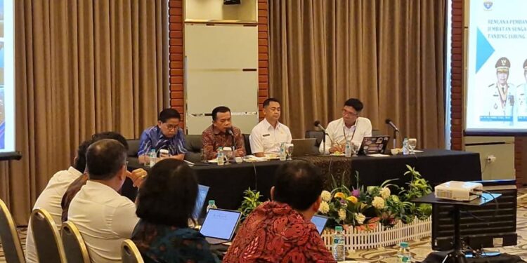 Gubernur Al Haris Dorong Pembangunan Jembatan Sungai Rambut Tanjungjabung Timur