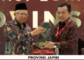 Gubernur Jambi Raih Penghargaan Paritrana Award 2024 Tingkat Nasional