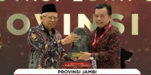 Gubernur Jambi Raih Penghargaan Paritrana Award 2024 Tingkat Nasional