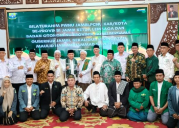 Gubernur Jambi Silahturahmi Bersama PWNU Provinsi Jambi Dalam Rangka Peringati Maulid Nabi Muhammad SAW 1446 H