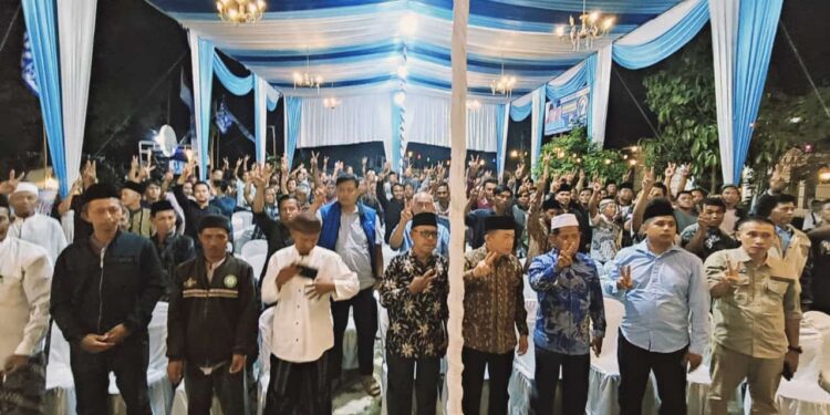 Silaturahmi di Singkut: Al Haris Didoakan Kyai Haji Kamil Berlanjut Periode Kedua