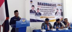 Gelar Rakordasus, NasDem Kota Jambi Solid Menangkan HAR-Guntur di Pilwako Jambi