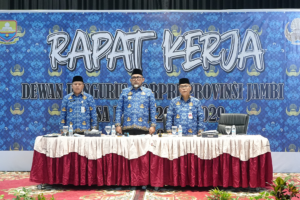 Pjs Sudirman Buka Raker Dewan Pengurus Korpri Provinsi Jambi Masa Bakti 2024-2029