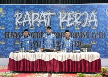 Pjs Sudirman Buka Raker Dewan Pengurus Korpri Provinsi Jambi Masa Bakti 2024-2029