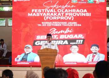 Pjs Sudirman Berikan Apresiasi Atas Terselenggaranya FORPROV I Kormi Dalam Tingkatkan Minat Masyarakat Terhadap Kebugaran dan Kesehatan Tubuh