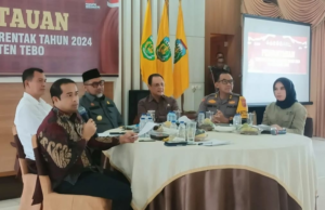 Pjs Sudirman Apresiasi Kesiapan Pemerintah Kabupaten Tebo Menjelang Pilkada Serentak 2024