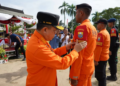 Al Haris Pimpin Apel Kesiapsiagaan Bencana Hidrometeorologi Basah Tahun 2024