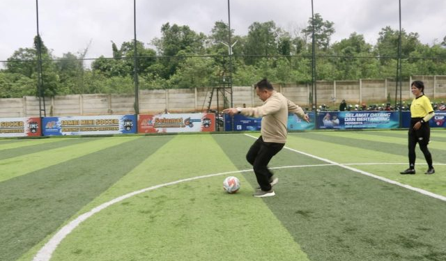 Al Haris Resmi Buka Turnamen Gubernur Cup Cabang Mini Soccer 2025