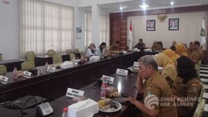 Asisten Bidang Perekonomian dan Pembangunan Laksanakan Zoom Meeting Terkait Koordinasi Pengendalian Inflasi Tahun 2025