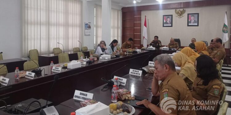 Asisten Bidang Perekonomian dan Pembangunan Laksanakan Zoom Meeting Terkait Koordinasi Pengendalian Inflasi Tahun 2025