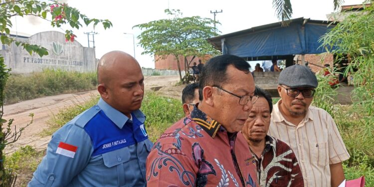 Pihak PT MMJ. (DETAIL/Juan)