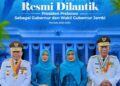 Resmi Dilantik Menjadi Gubernur Bersama Wakilnya, Al Haris: “Mari kita Bergandengan Tangan Membangun Jambi yang lebih baik Periode 2025-2030”