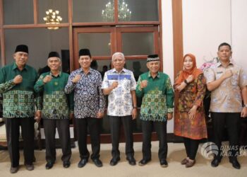 Lazismu Kabupaten Asahan Lakukan Audiensi dengan Bupati H Surya